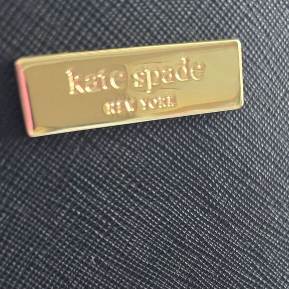 Kate Spade Black Saffiano Leather Laurel Way Reiley Satchel Crossbody Bag - Picture 11 of 11